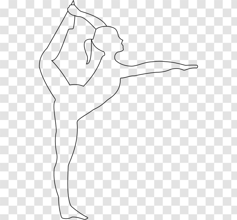 Stretching Ballet Dancer Clip Art - Cartoon - Tree Transparent PNG