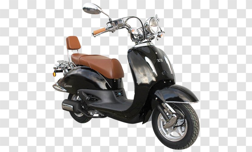 Motorized Scooter Motorcycle Accessories SYM Motors - Vespa - Retro Transparent PNG