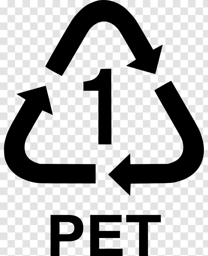 Recycling Symbol Plastic Codes - Area - Pets Sign Transparent PNG