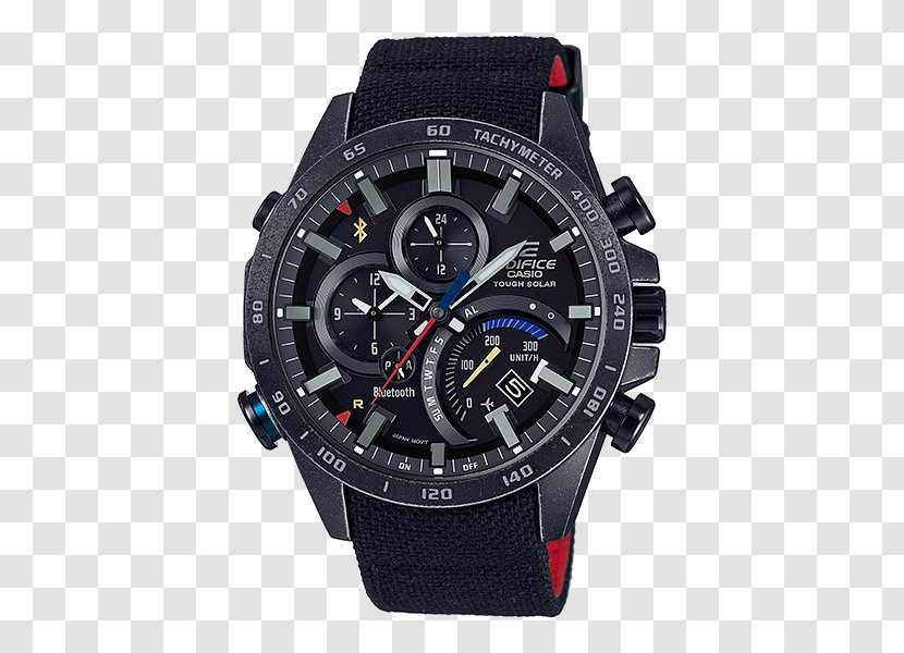 Scuderia Toro Rosso Casio Edifice EQB-501XDB EDIFICE EFR-557 EQB501D - Watch Strap - Oceanus Transparent PNG