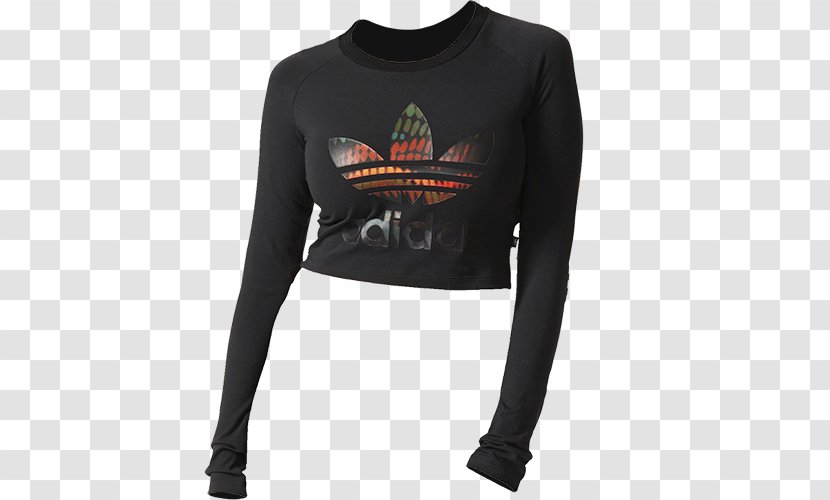 Long-sleeved T-shirt Adidas Originals Sweater - Heart - Rita Ora Transparent PNG