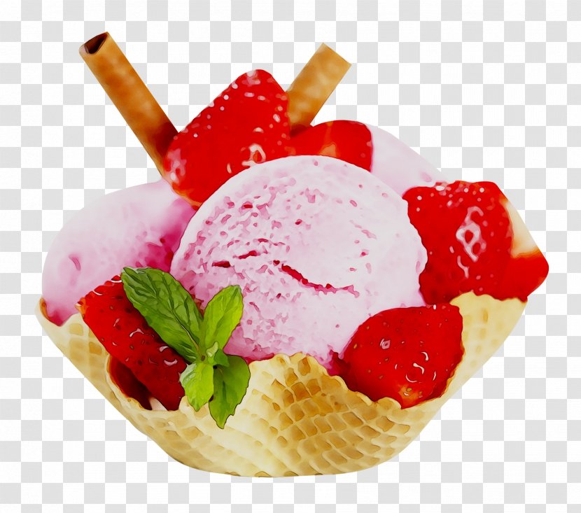 Pistachio Ice Cream Clip Art - Gelato - Strawberry Transparent PNG