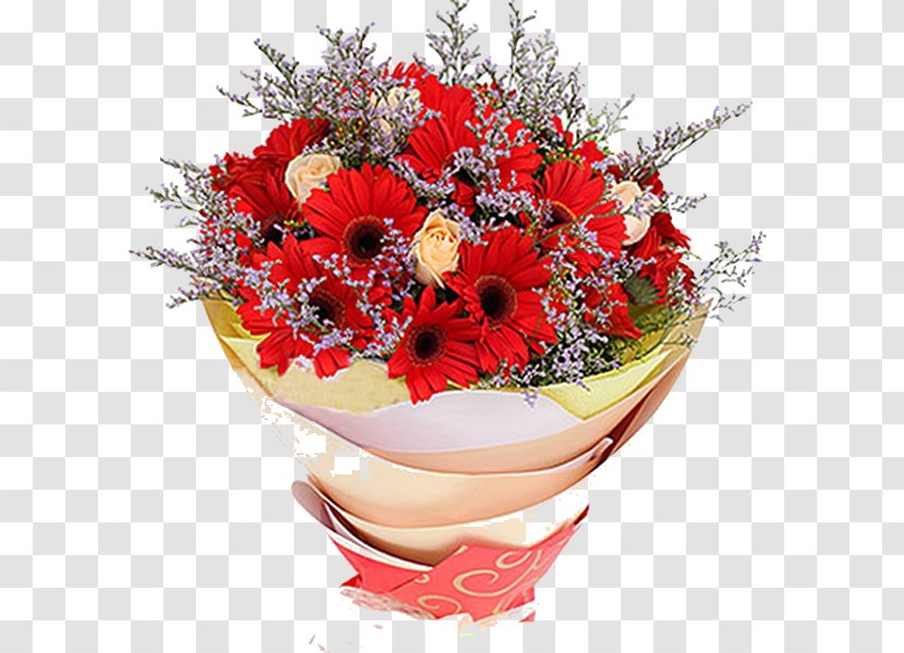 Floral Design Flower Bouquet Red Rose - Petal Transparent PNG