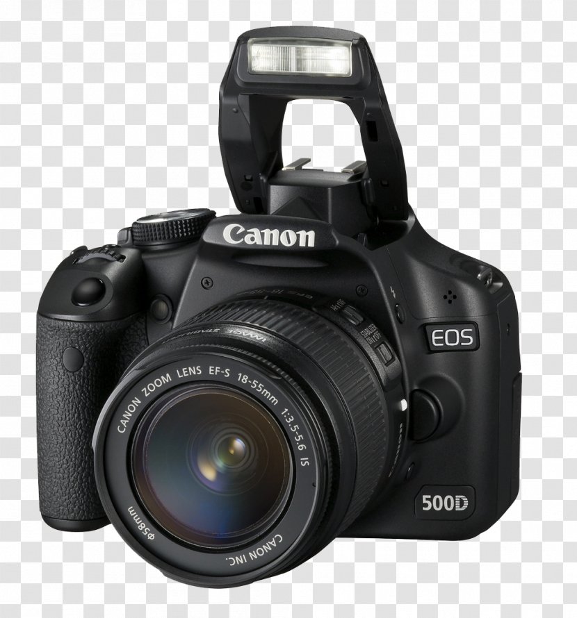 Canon EOS 750D 500D 550D 300D EF Lens Mount - Black Camera Transparent PNG