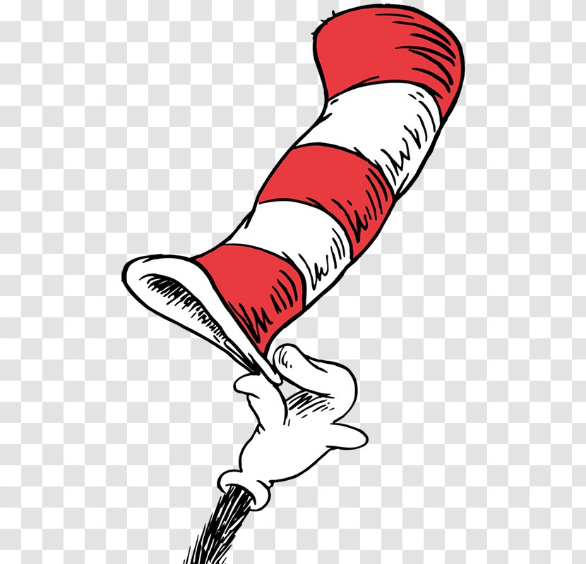The Cat In Hat United States Read Across America Reading Author - Cartoon Transparent PNG