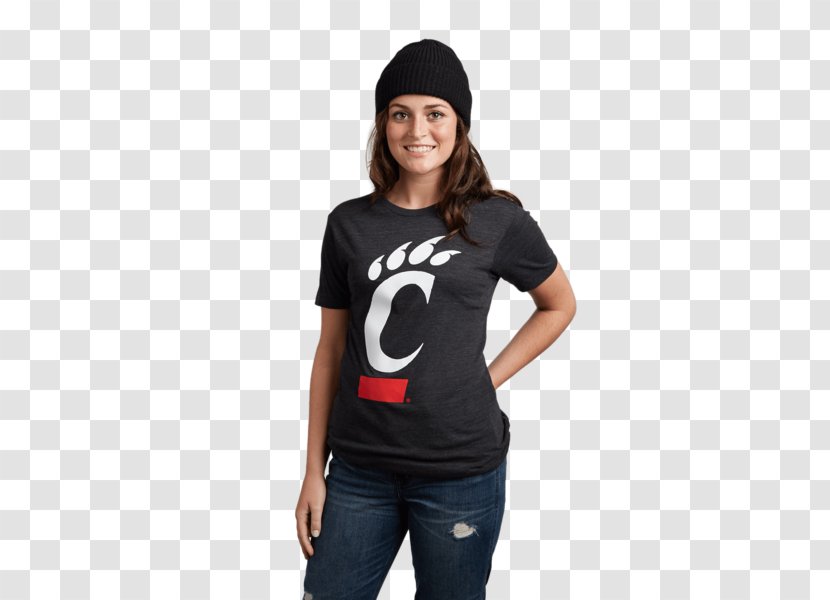 T-shirt University Of Cincinnati Bearcats Women's Basketball Shoulder Sleeve - Shirt Delivery Transparent PNG