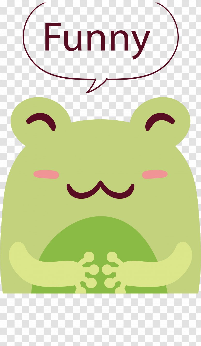 Frog Lithobates Clamitans Clip Art - Green - Funny Frogs Transparent PNG