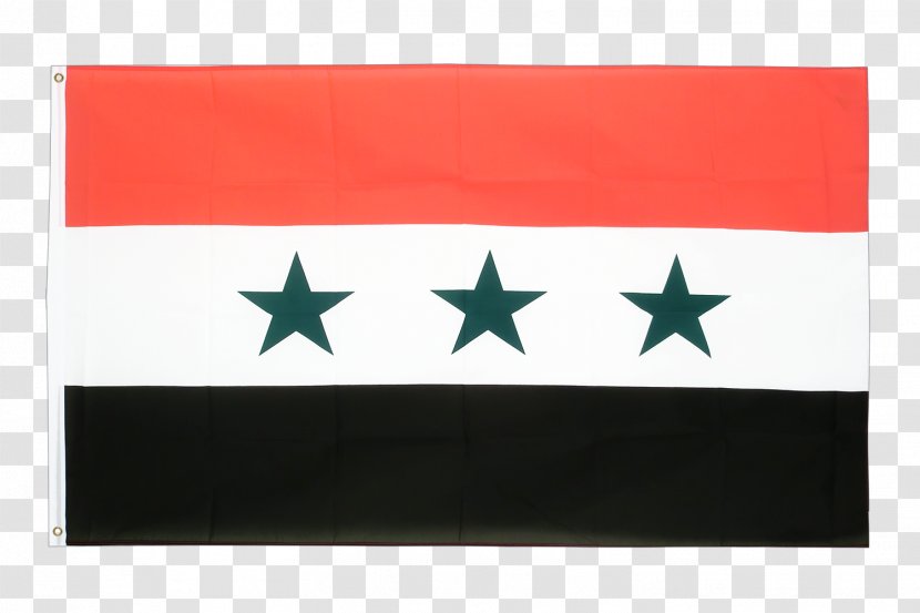 Flag Of Syria Fahne Coat Arms - De Transparent PNG