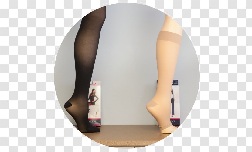 Ankle Compression Stockings Varicose Veins Edema - Heart - Woman Transparent PNG