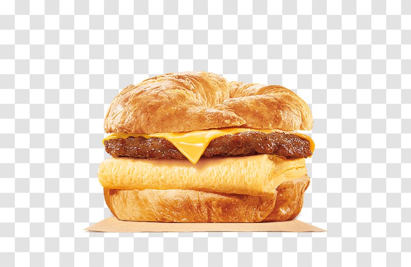 Bacon, Egg And Cheese Sandwich Croissant Breakfast Ham Eggs - Hamburger - Roll Transparent PNG