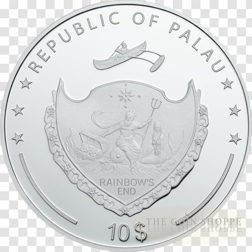Silver Coin Hamsa Proof Coinage - Sovereign Transparent PNG
