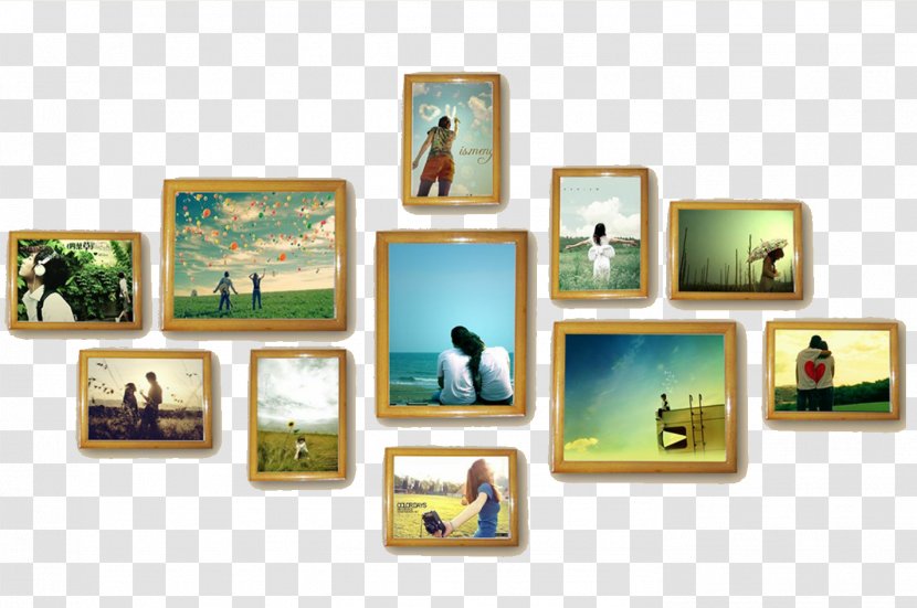 Picture Frame - Photography - Creative Couple Photo Transparent PNG