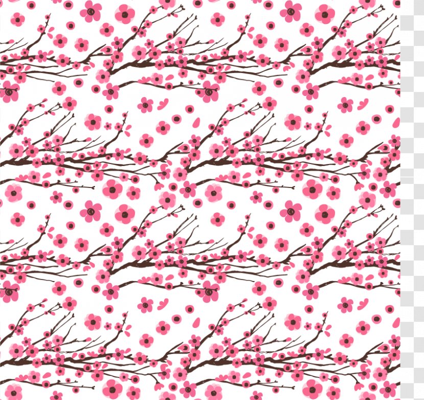 China Chinoiserie Plum Blossom - Pattern - Vector Chinese Wind Transparent PNG