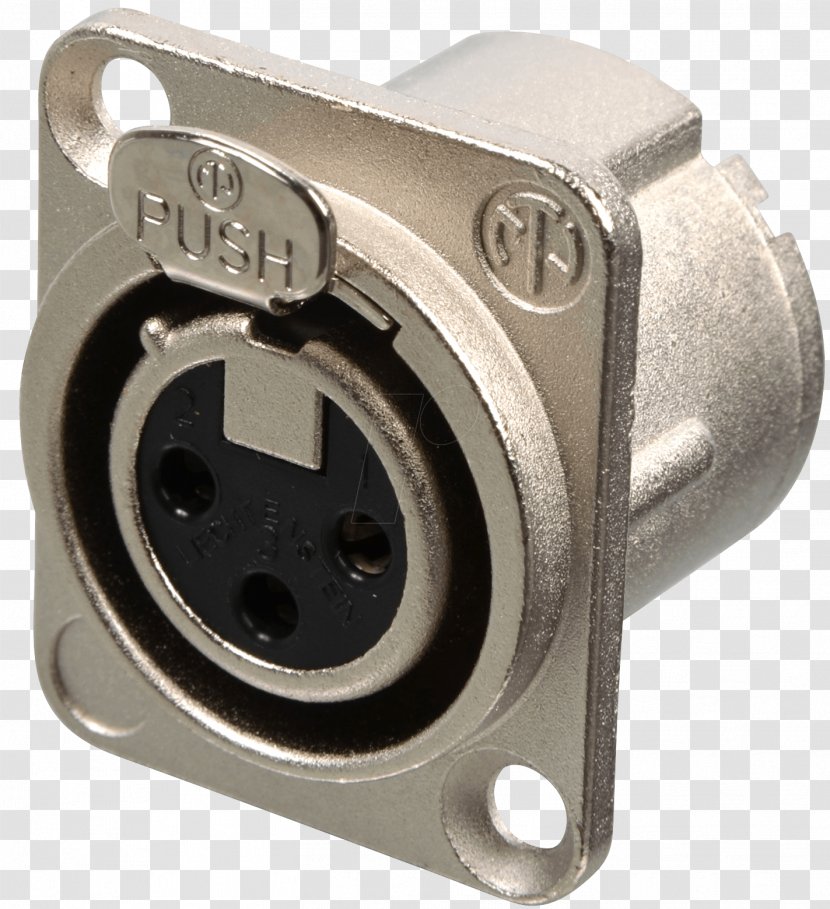 Electrical Connector XLR Neutrik Buchse Phone Transparent PNG