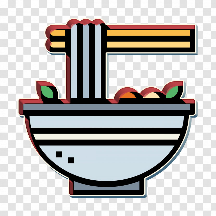 Chinese Icon Thai Food Icon Noodles Icon Transparent PNG