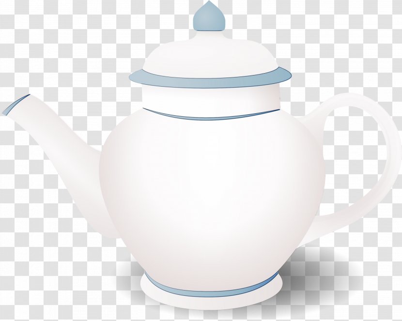 Teapot Kettle Lid Tableware Serveware - Dishware - Porcelain Ceramic Transparent PNG