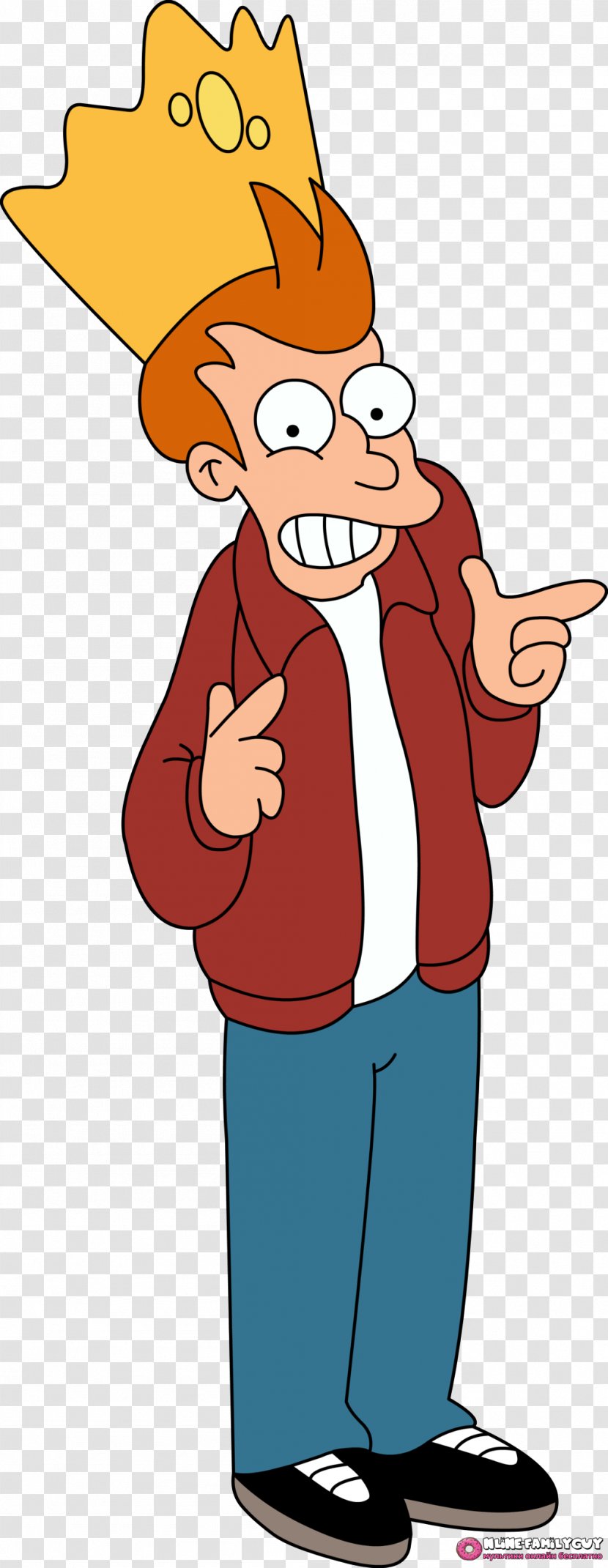 Philip J. Fry Bender Futurama Clip Art - Frame Transparent PNG