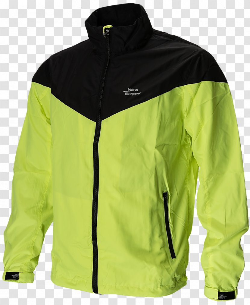 Jacket Clothing Polar Fleece Hood Bluza - Green Transparent PNG