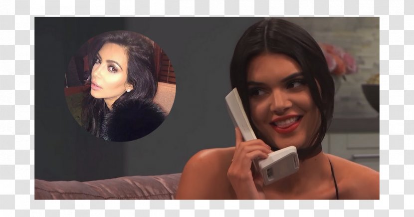 Kendall Jenner Practical Joke Celebrity Prank Call - Silhouette - Kim K Transparent PNG