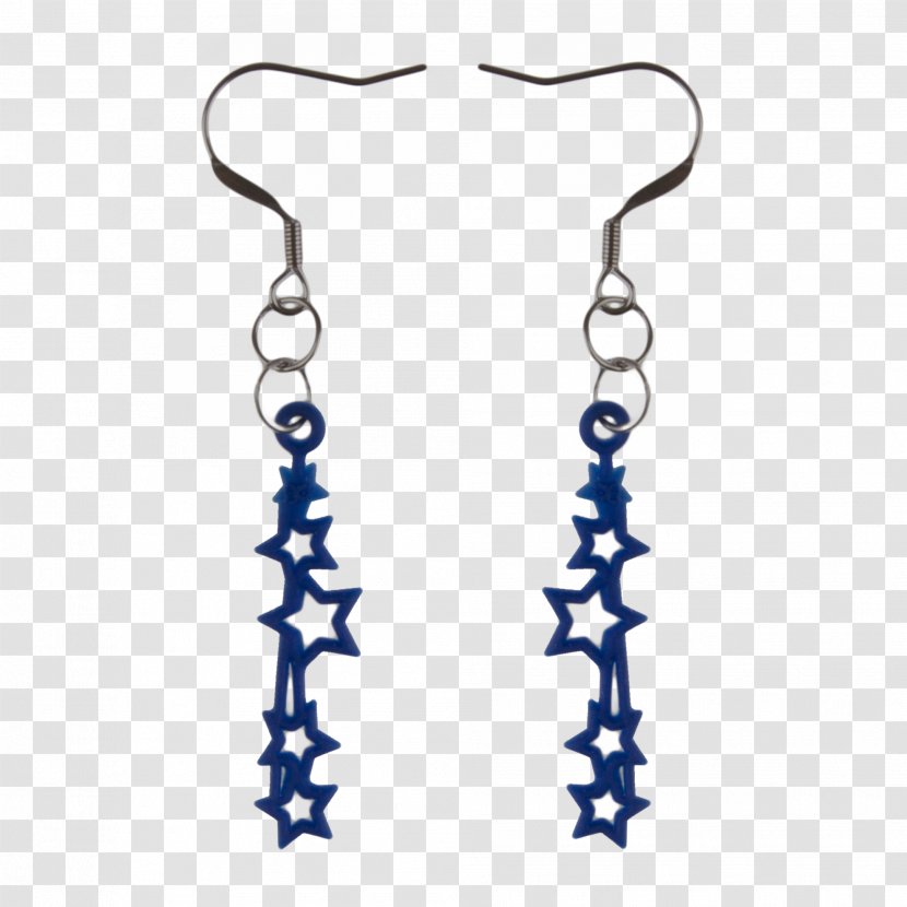 Earring Cobalt Blue Body Jewellery - Paris Fashion Transparent PNG