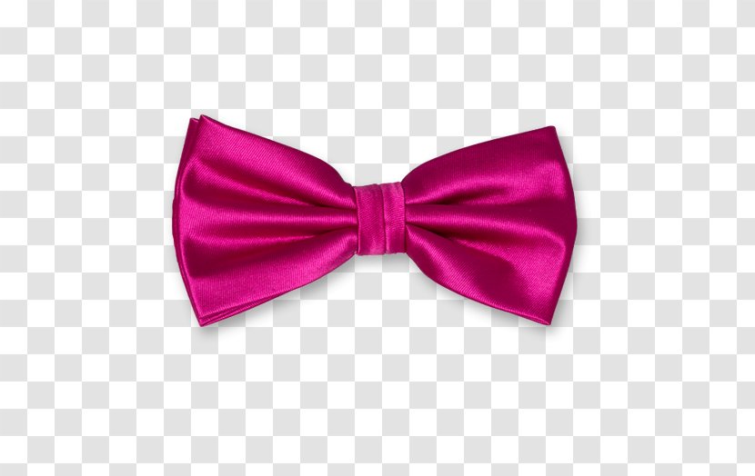 Bow Tie Pink Fuchsia Satin Clothing Accessories - Fashion Accessory Transparent PNG