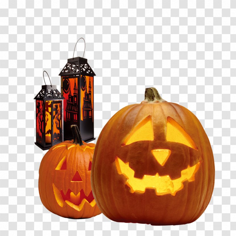 Halloween Pumpkin Pie Jack-o'-lantern - Cucurbita - Creative Transparent PNG