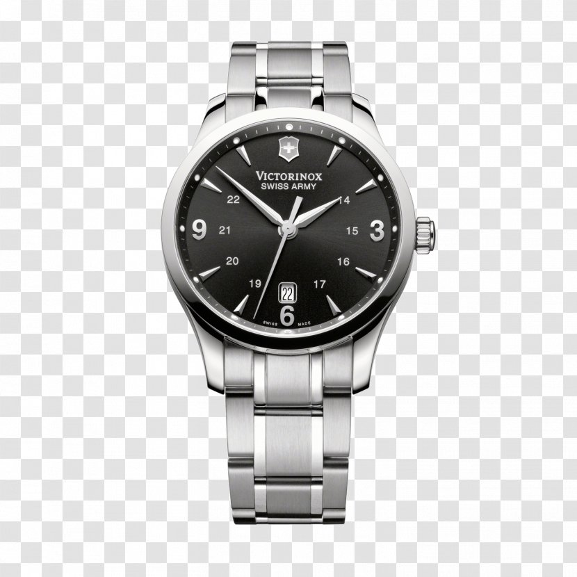 Victorinox Swiss Armed Forces Watch Movement Stainless Steel - Clock - Watches Men Transparent PNG
