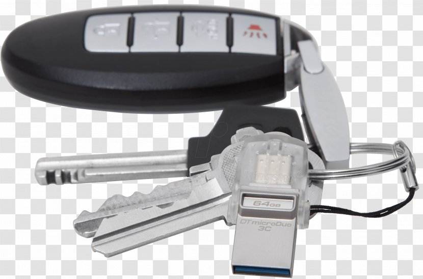 Kingston DataTraveler MicroDuo 3C USB Flash Drives Technology Micro 3.1 - Microusb Transparent PNG
