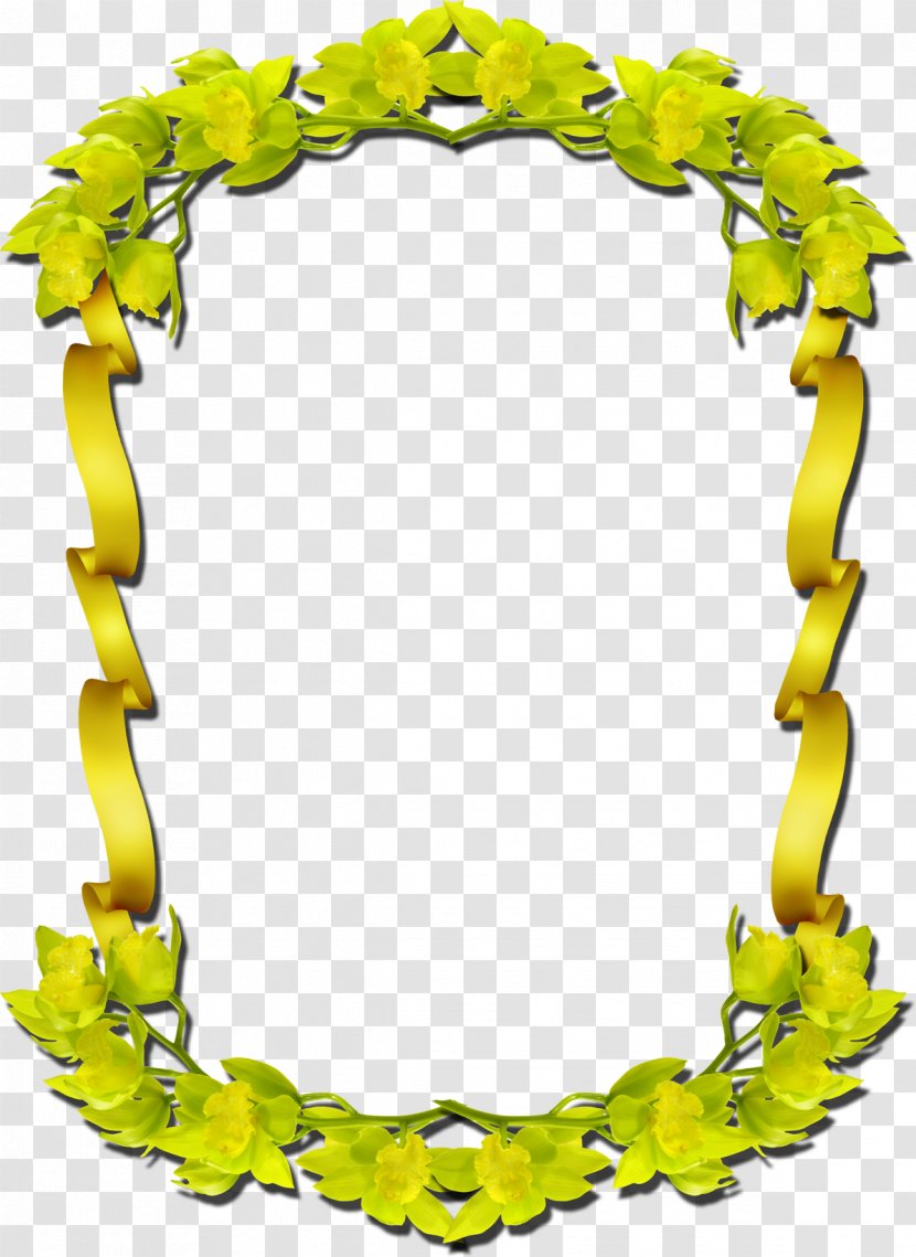 Picture Frames - Flower - Leaf Frame Transparent PNG