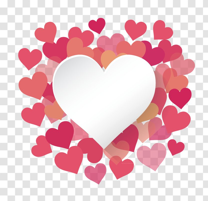 Heart Love - Wall Decal Transparent PNG