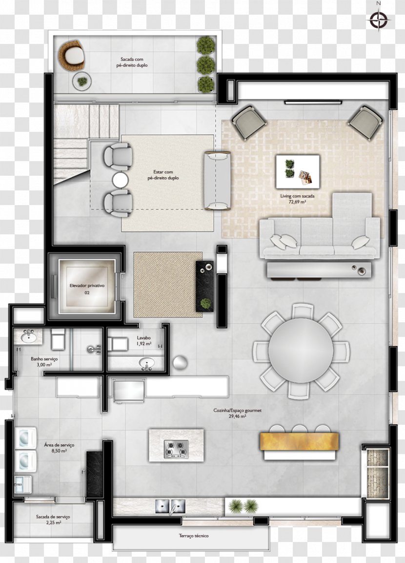 Apartment Duplex Suite Lake Kitchen - Home Transparent PNG