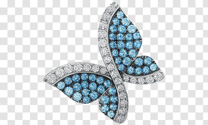Jewellery Pendant Swarovski AG Necklace Diamond - Body Jewelry - Blue Transparent PNG