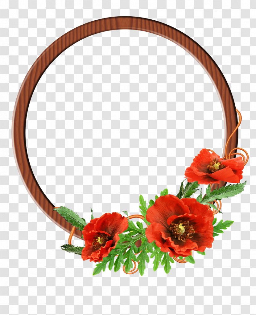 God Photography - Partykid - Floral Frame Transparent PNG