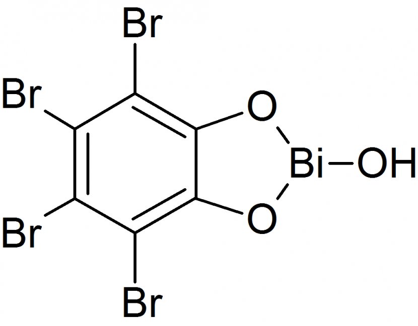 Chemical Substance Molecule Bismuth Subsalicylate Compound Formula - Silhouette - Structure Transparent PNG
