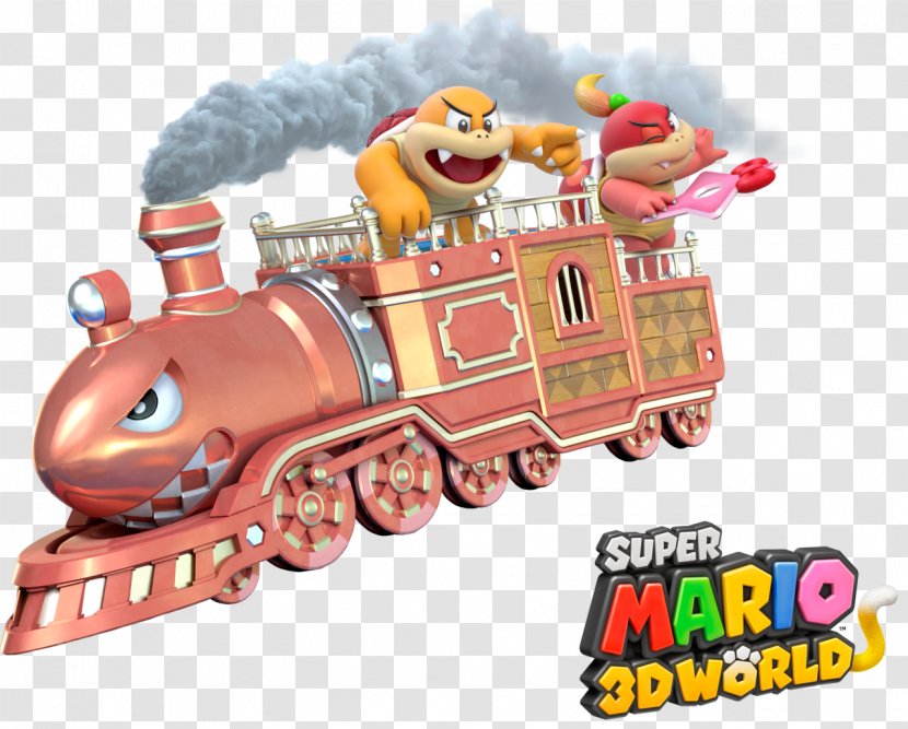 Super Mario 3D World Land Bros. 3 Rosalina - 3d - Train Transparent PNG