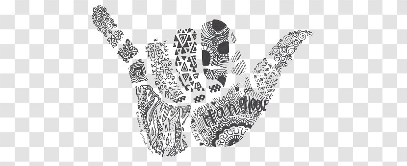 Surfing Shaka Sign Surf Art Culture - Aloha Transparent PNG