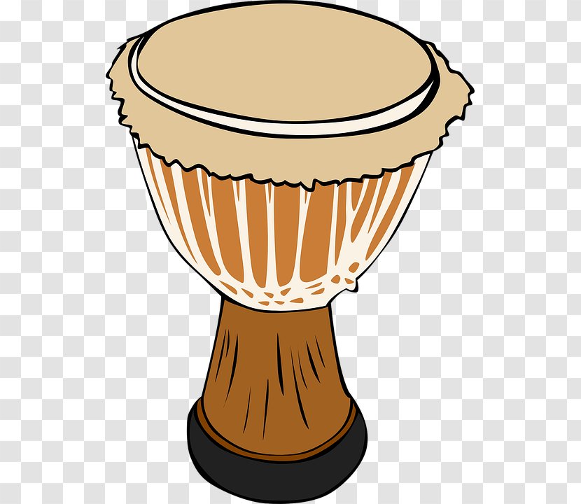 Djembe Drum Percussion Clip Art - Silhouette Transparent PNG