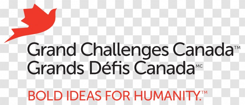 Grand Challenges Canada Government Of Logo - Project - Mental Health Awareness Day 2014 Transparent PNG