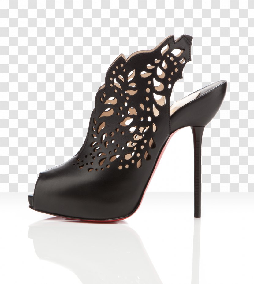 High-heeled Shoe Fashion Boot - Christian Louboutin Transparent PNG