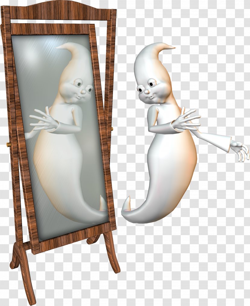 Mirror White Reflection - Ghost - Amy In The Transparent PNG