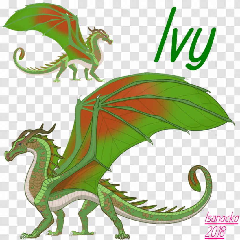 Dragon The Hive Queen (Wings Of Fire, Book 12) Leaf - Mythical Creature Transparent PNG