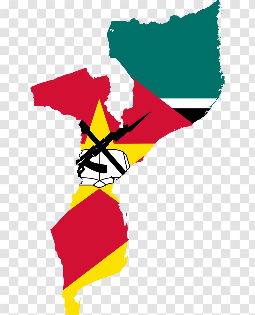 Flag Of Mozambique National Map - Guadeloupe Transparent PNG