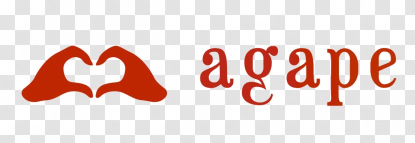 Agape Logo Love Text Computer Font - Script Transparent PNG