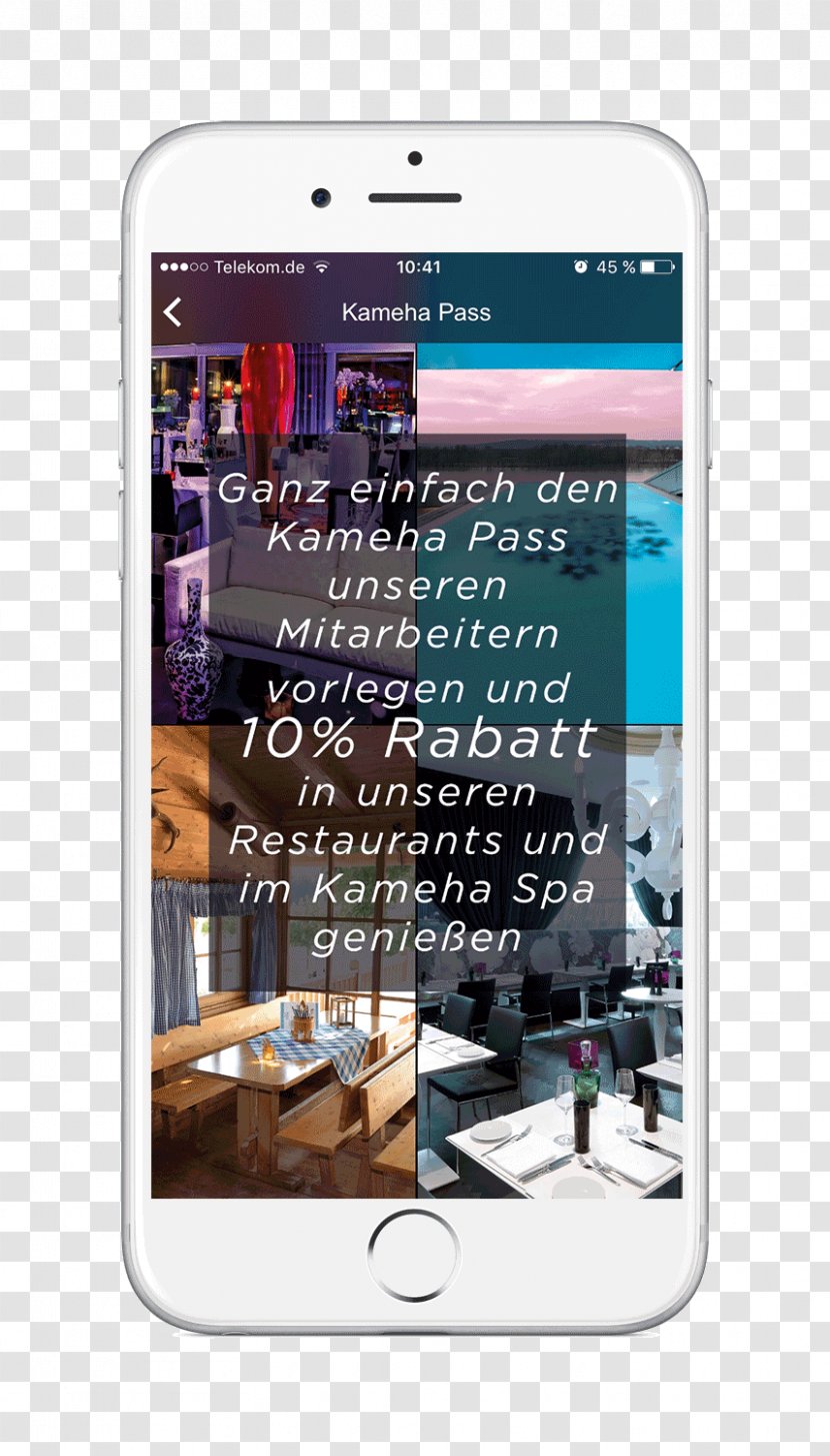 Hotel Kameha Grand Bonn Mobile App IPhone Store - Marketing Transparent PNG