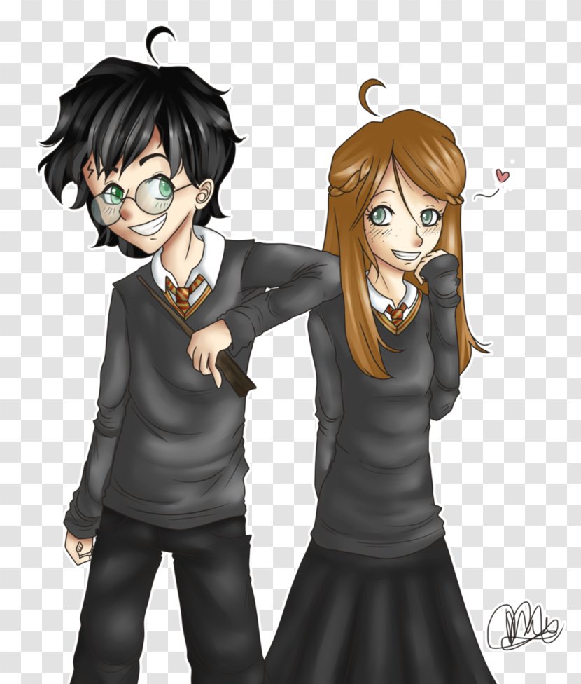 Ginny Weasley Harry Potter And The Chamber Of Secrets Ron Family - Heart Transparent PNG