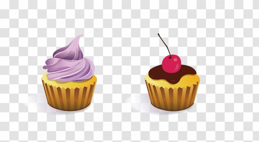 Cupcake American Muffins Donuts Dessert - Macaron - Cup Cakes Transparent PNG