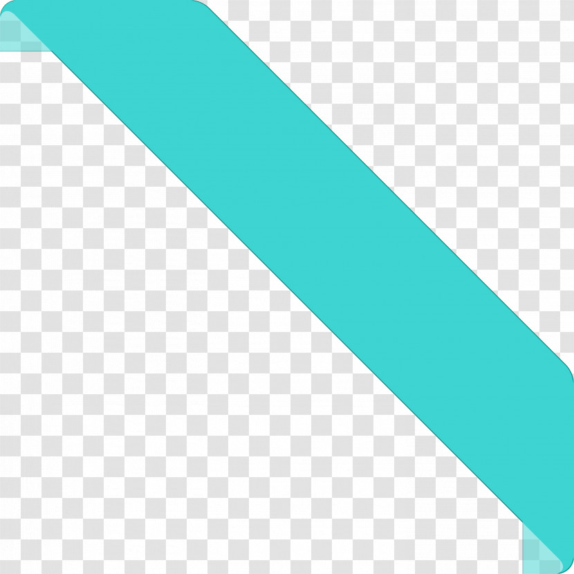 Turquoise Green Aqua Teal Line Transparent PNG