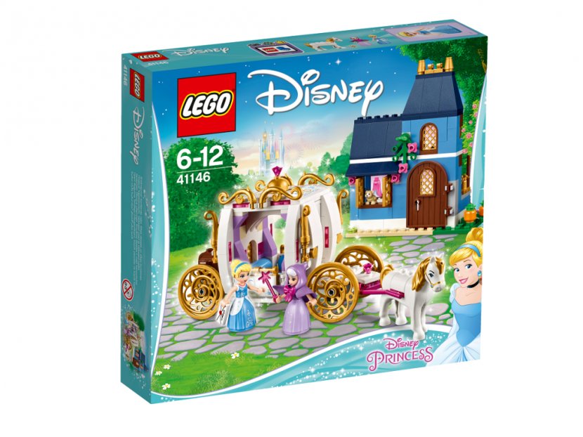 LEGO 41146 Disney Princess Cinderella's Enchanted Evening Ariel Toy - Lego Certified Store Bricks World Ngee Ann City - Cinderella Transparent PNG
