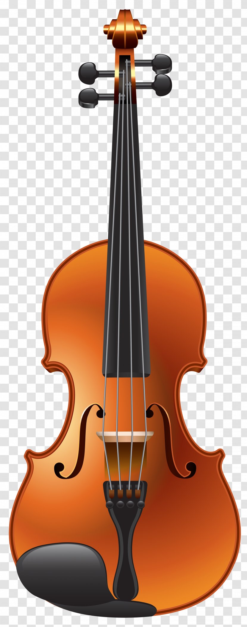 Electric Violin Musical Instrument Warwick String - Flower - Transparent Clip Art Image Transparent PNG