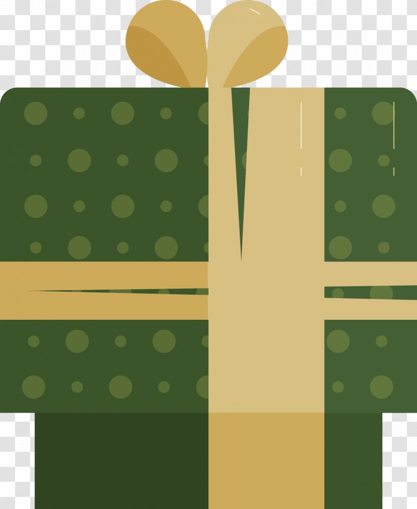 Christmas Gift - Rectangle - Yellow Transparent PNG